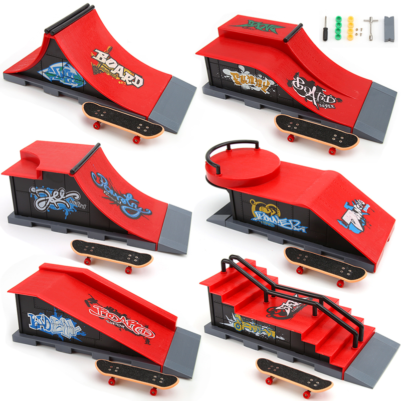 Tech Deck Accessories - Professional Finger Skateboard DIY Skate Park