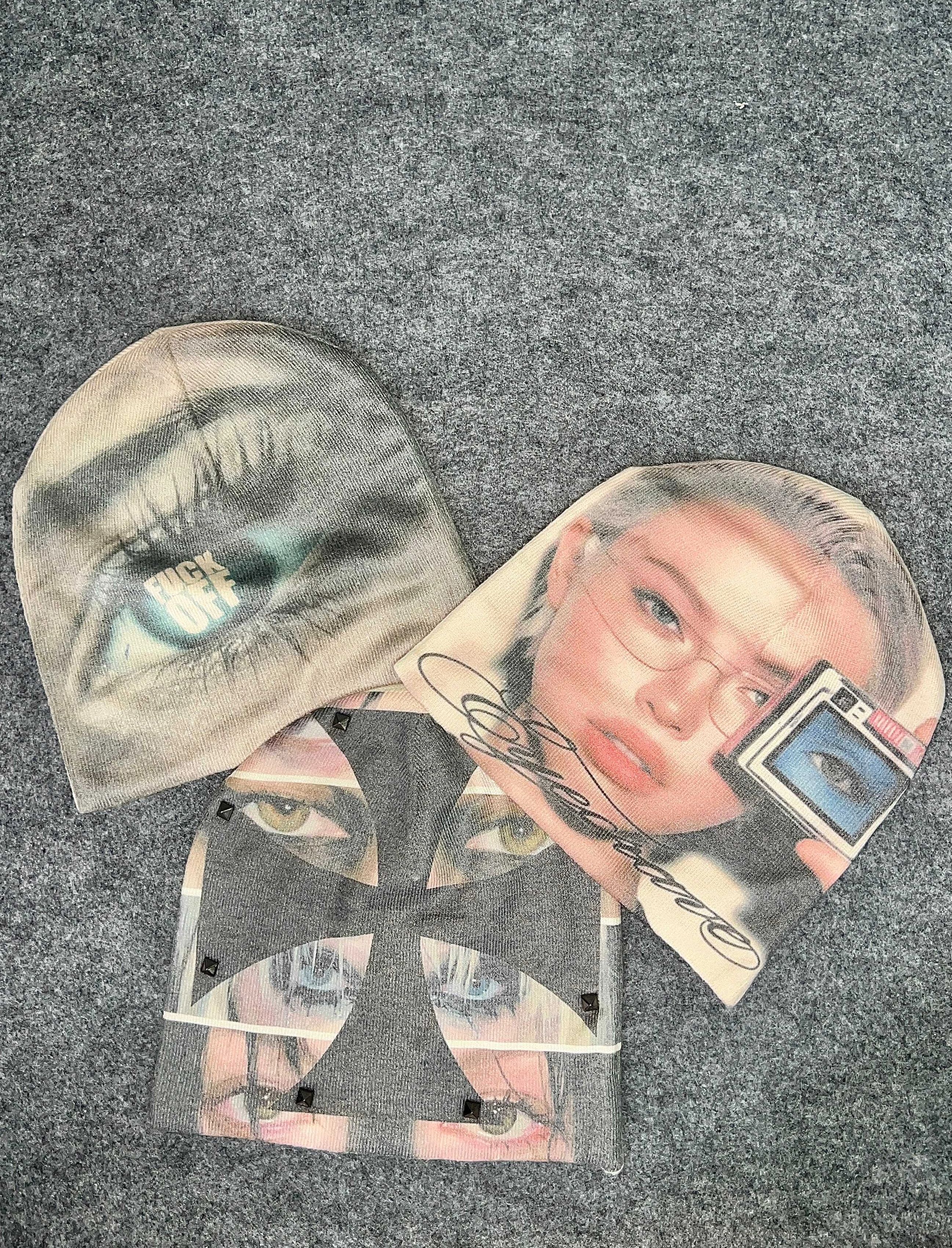 Y2K Tech Accessories - Summer Emo Girls Punk Printed Gothic