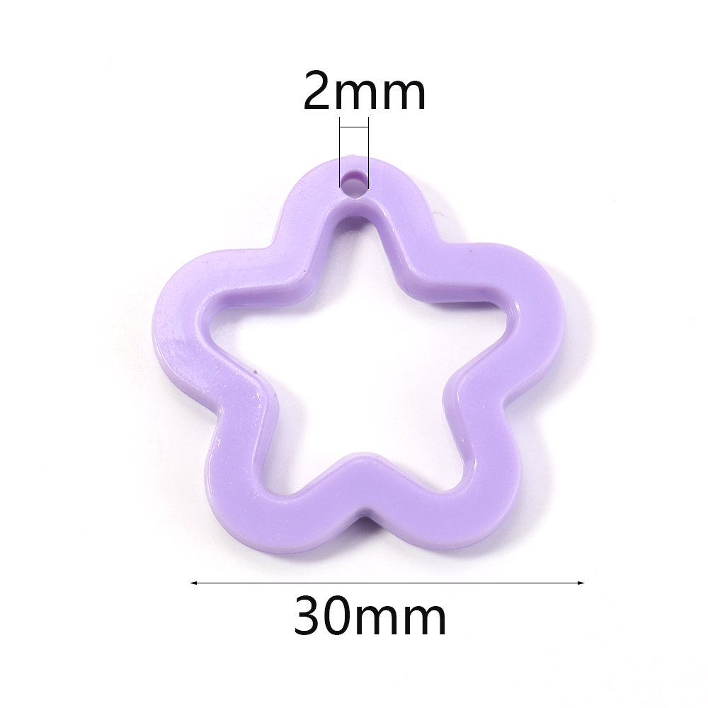 30pcs/lot Colorful Acrylic Sta - Y2K Tech Accessories review and price