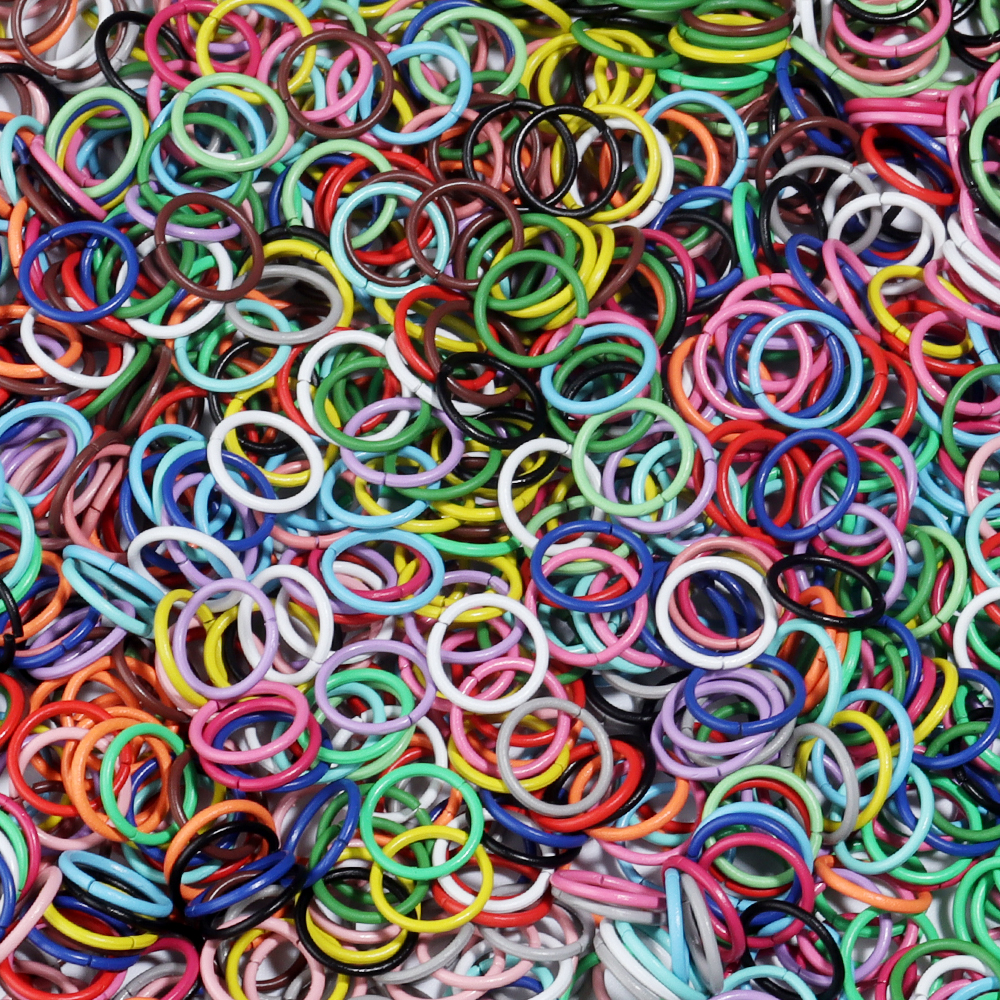 SAUVOO 50pcs Iron Colorful Jum - Y2K Tech Accessories review and price