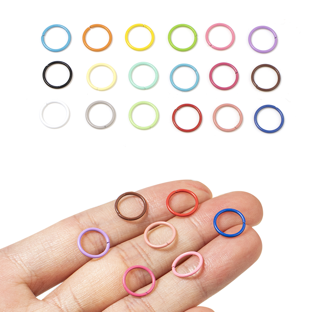 SAUVOO 50pcs Iron Colorful Jum - Y2K Tech Accessories review and price