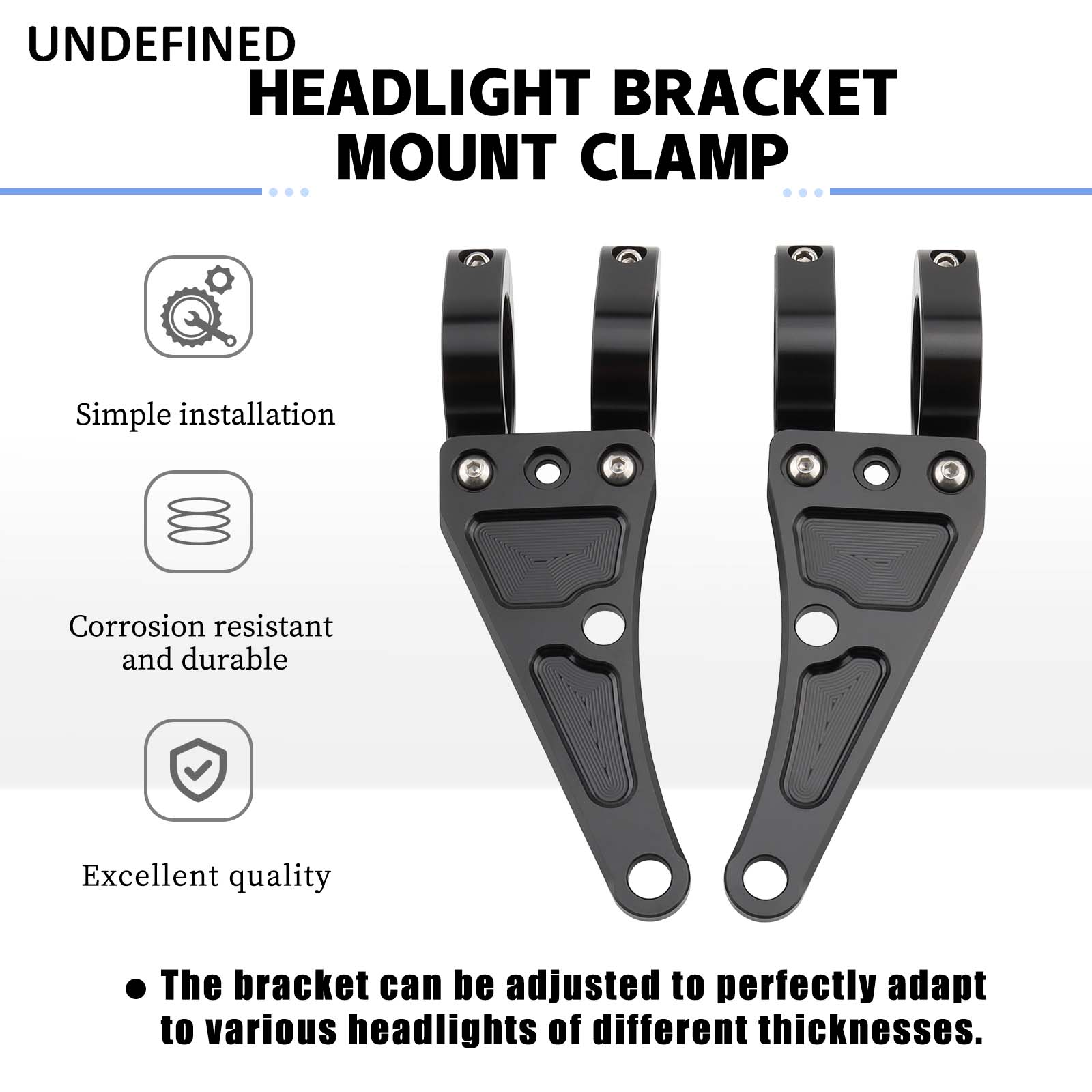 33mm-58mm Headlight Bracket Mo - Tech Q review and price