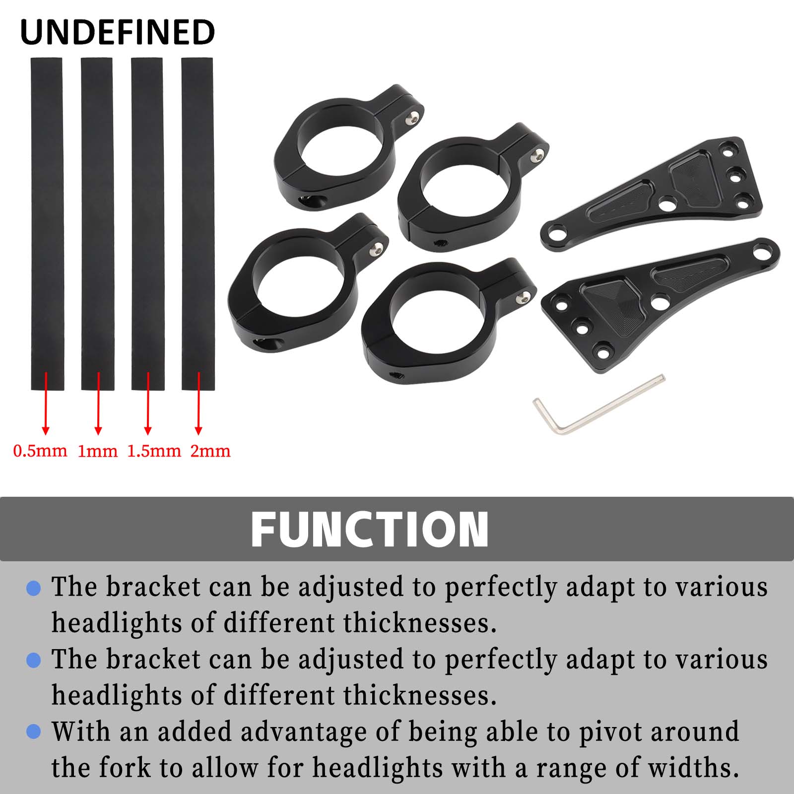 33mm-58mm Headlight Bracket Mo - Tech Q review and price