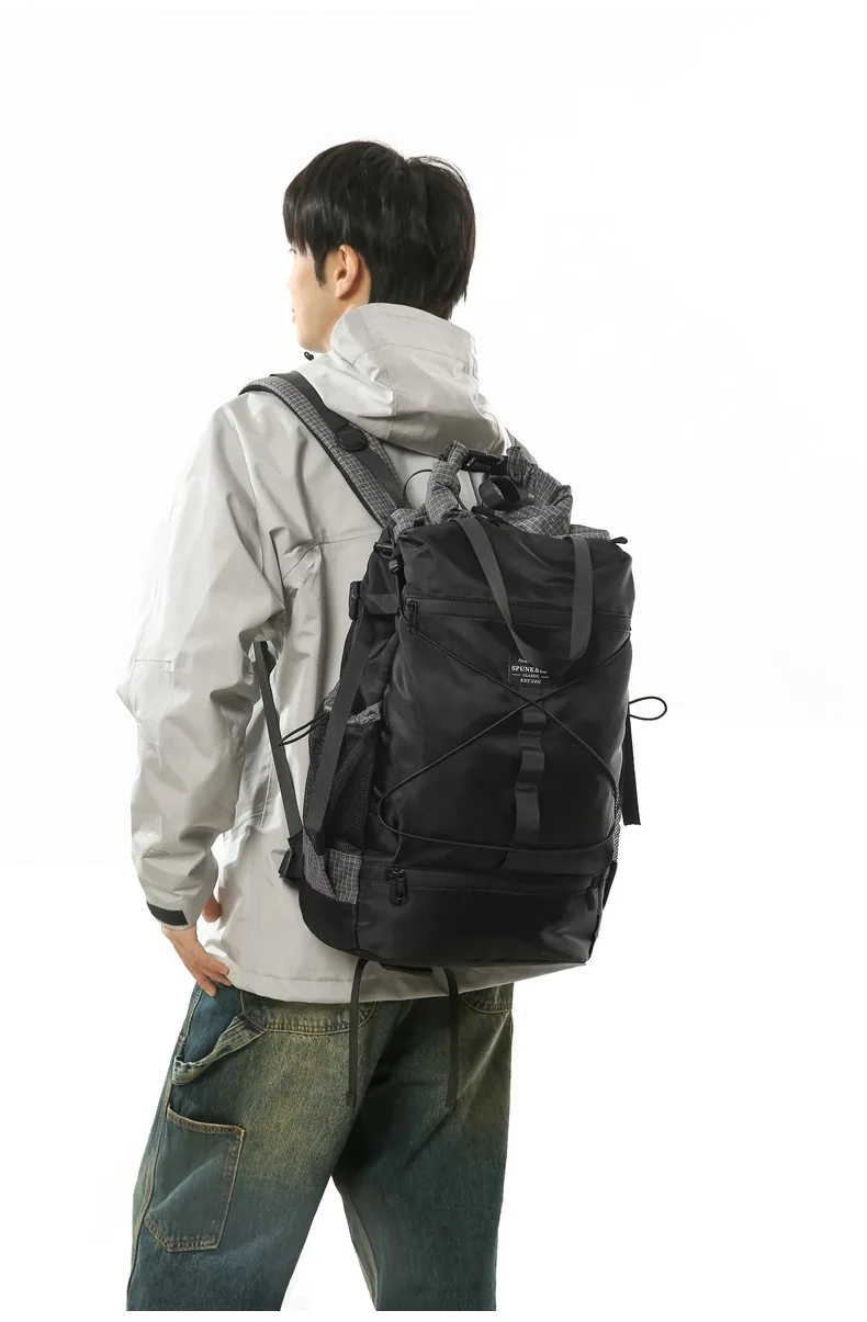 Techwear Style Dual-Use Backpa - Tech Accessories Bag review and price