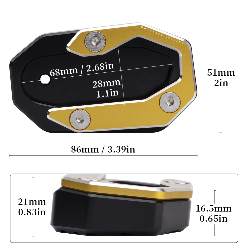 Motorcycle Kickstand Foot Plat - Tech Accessories Stand review and price