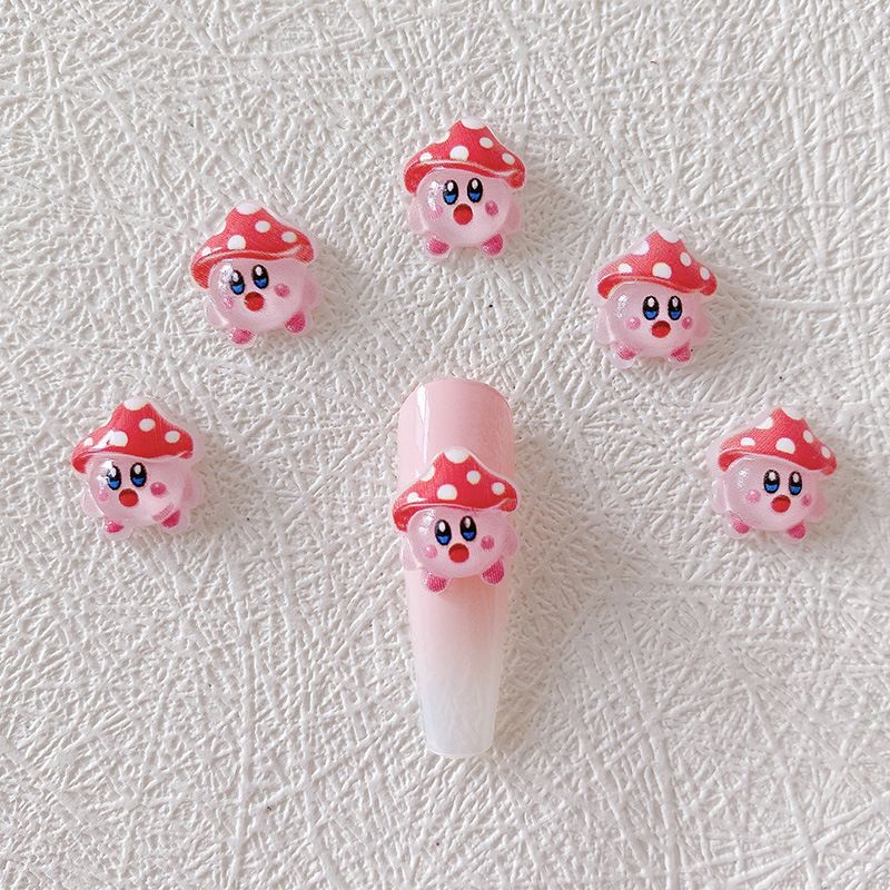2/10/20pcs Kirby Nail Charms 3 - Nail Tech Accessories review and price