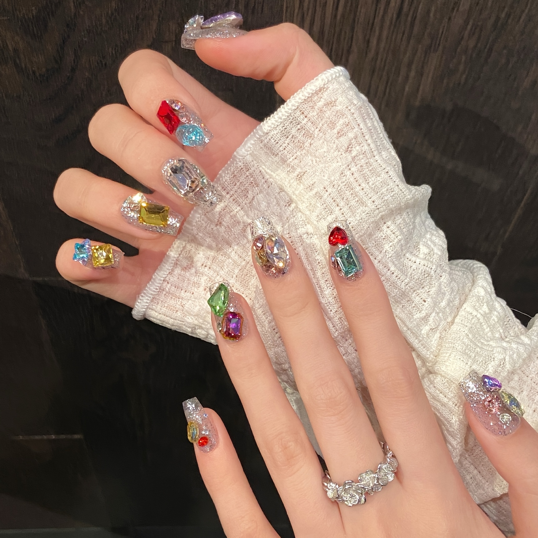 10pcs high-end Short colored s - Nail Tech Accessories review and price