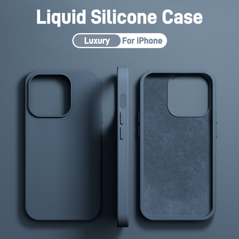 Luxury Liquid Silicone Soft Ca - Tech Accessories Iphone review and price