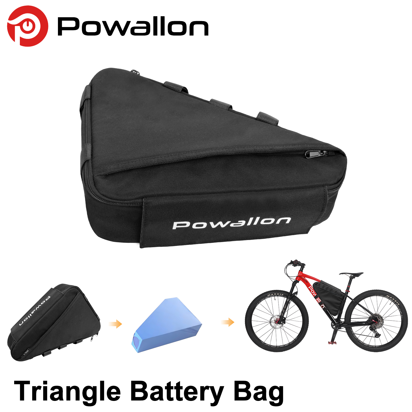 E-Bike Triangle Battery Bag Wa - Tech Accessories Bag review and price