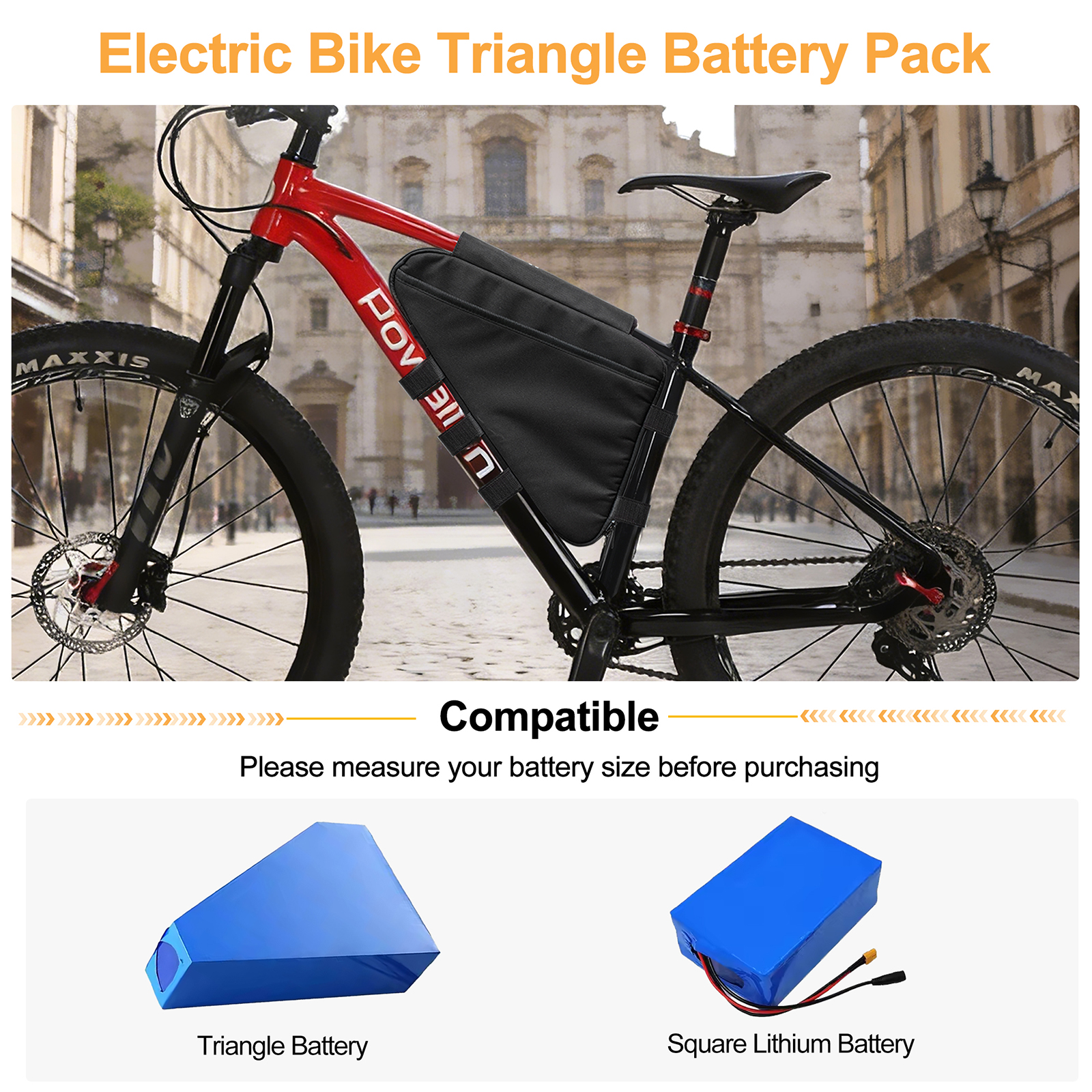 E-Bike Triangle Battery Bag Wa - Tech Accessories Bag review and price