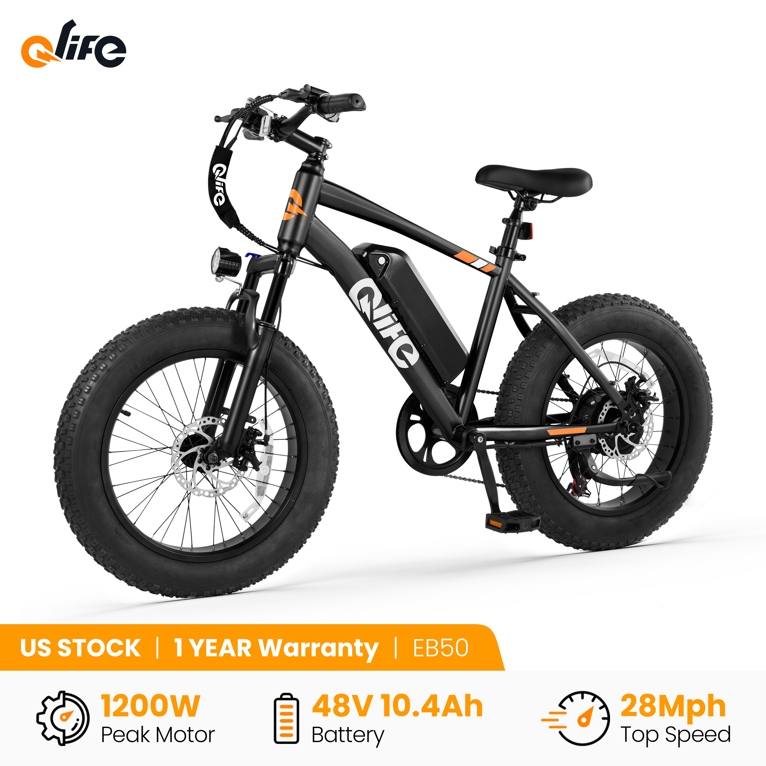 Qlife Racer Fat Tire Electric  - Tech Q review and price