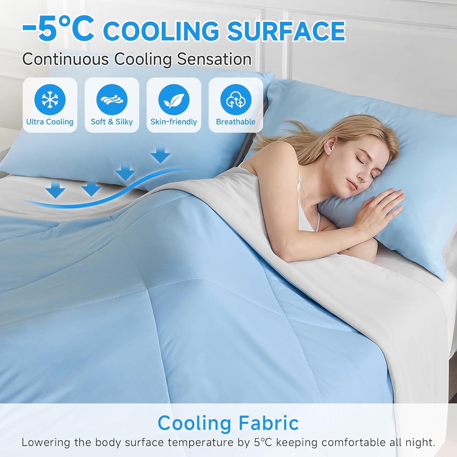 Cooling Comforter Japanese Dou - Tech Q review and price