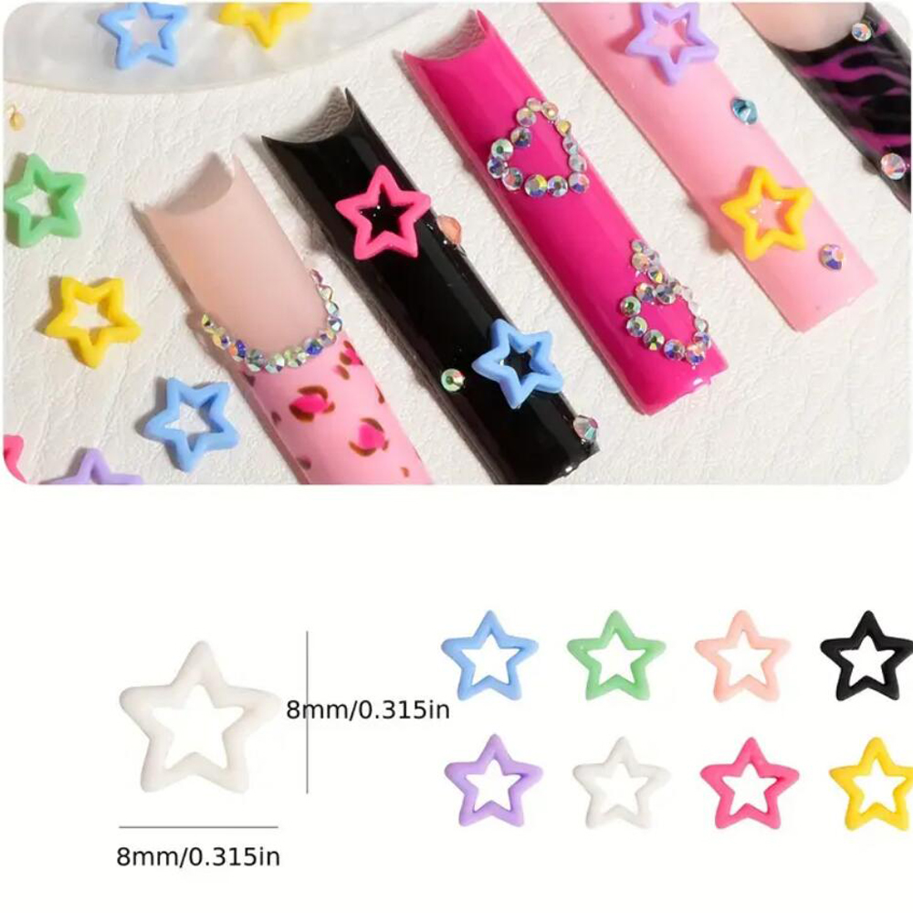 50/100Pcs Candy Color 8mm Holl - Y2K Tech Accessories review and price