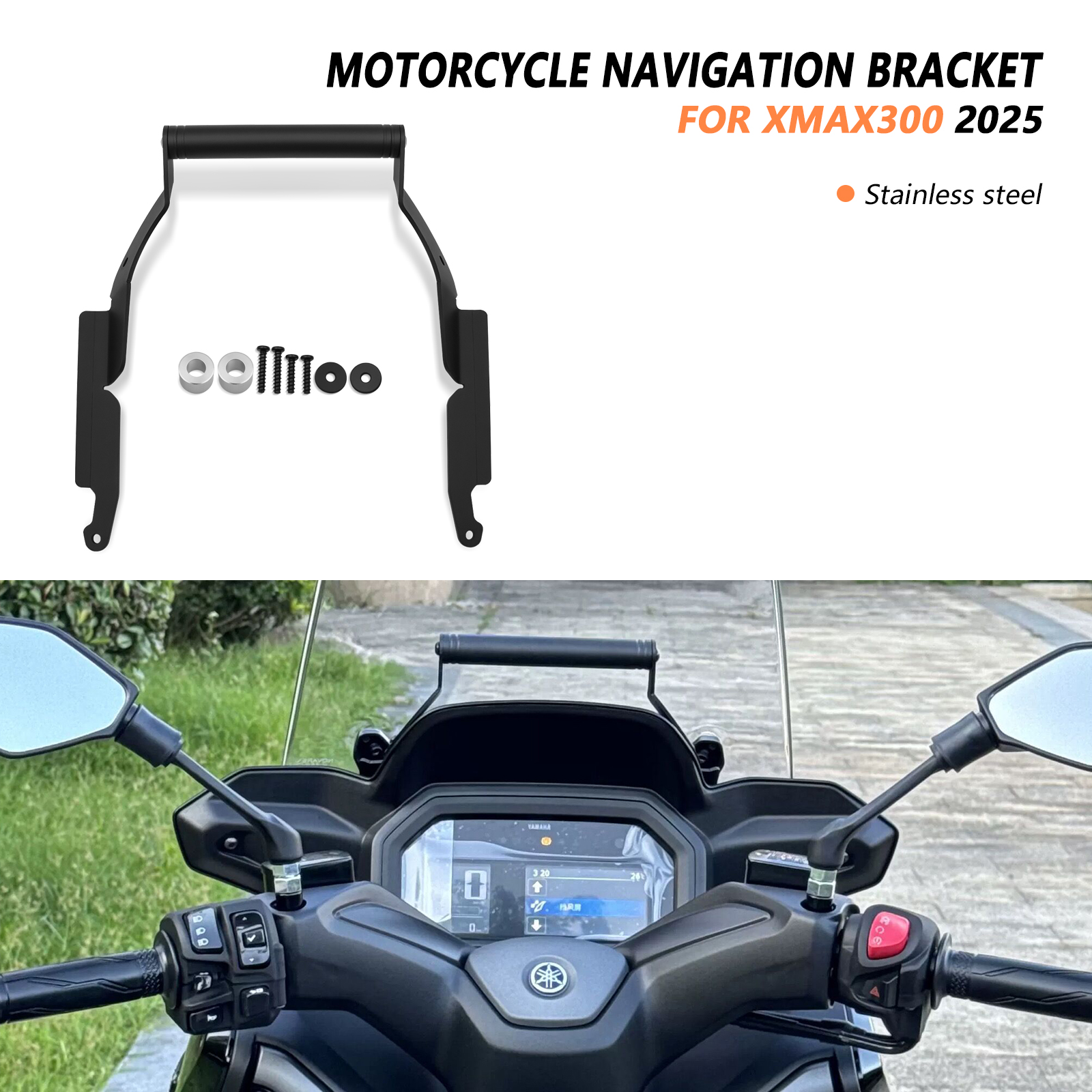 For YAMAHA XMAX 300 X-MAX 300  - Tech Accessories Stand review and price