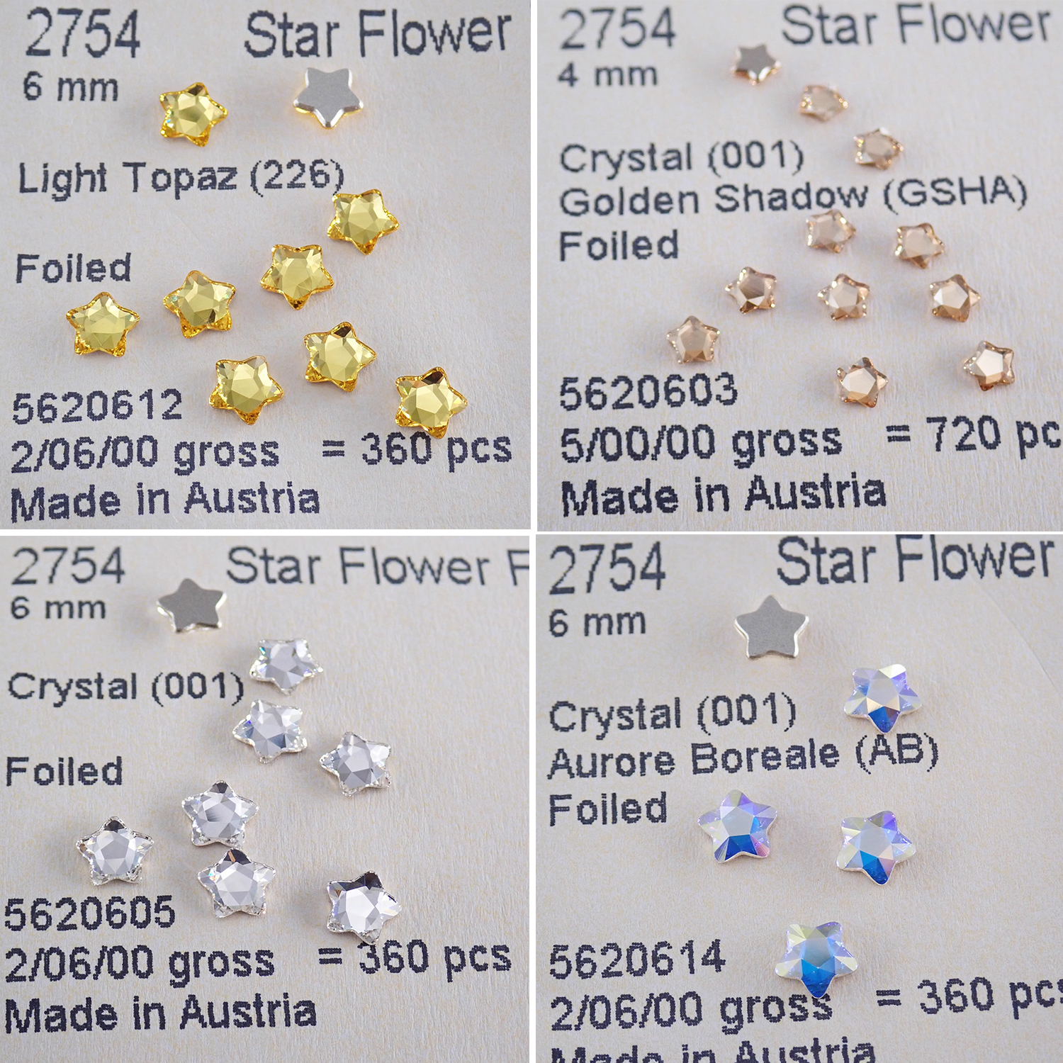 Genuine 2754 Star Flower Flat  - Nail Tech Accessories review and price