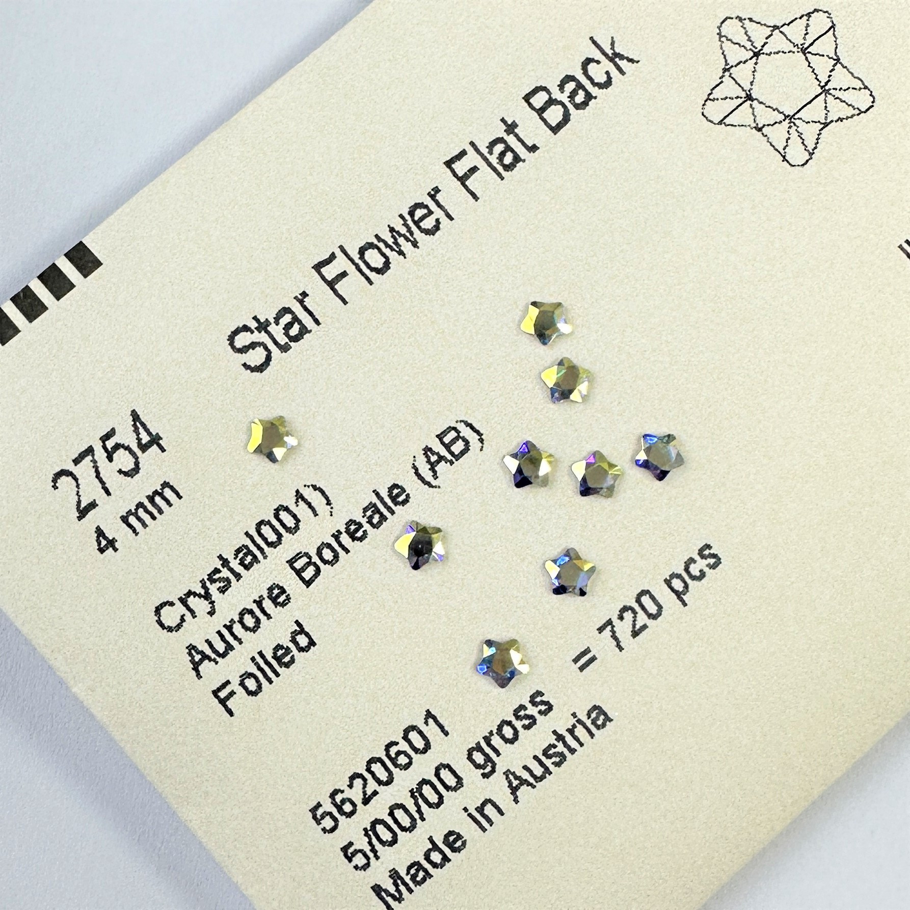 Genuine 2754 Star Flower Flat  - Nail Tech Accessories review and price