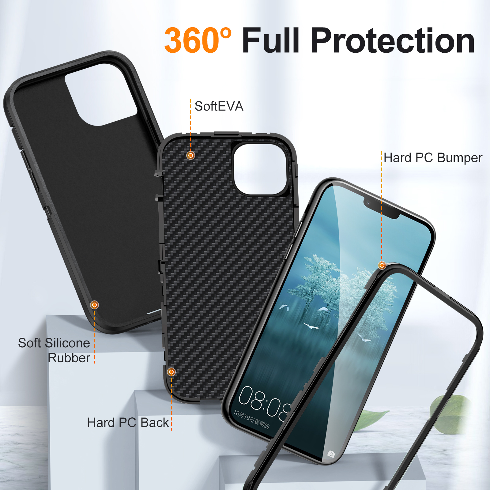 Heavy Duty Armor Case For iPho - Tech Accessories Iphone review and price